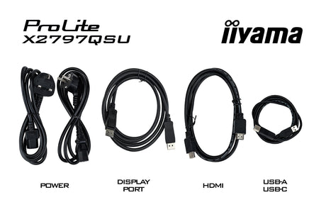 EAN 4948570126880 - iiyama ProLite X2797QSU-B1 pantalla para PC 68,6 cm (27") 2560 x 1440 Pixeles Quad HD LED Negro imagen 12