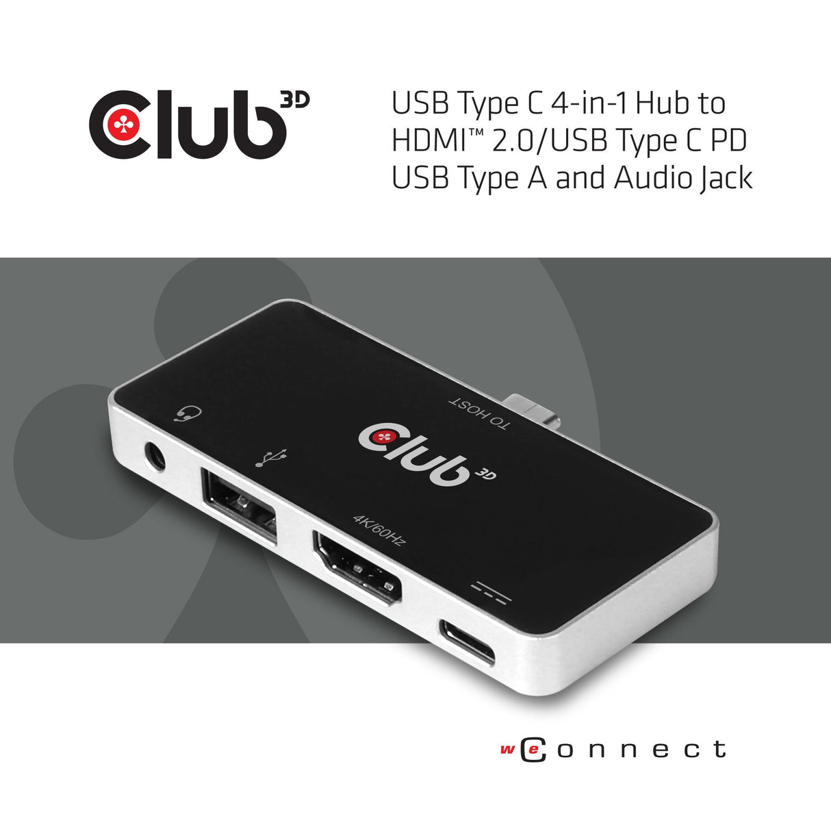 EAN 8719214471453 - CLUB3D CSV-1591 base para portátil y replicador de puertos Acoplamiento USB 3.2 Gen 1 (3.1 Gen 1) Type-C  imagen 4