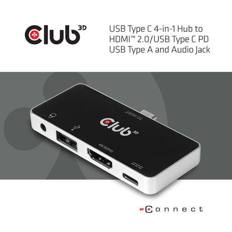 EAN 8719214471453 - CLUB3D CSV-1591 base para portátil y replicador de puertos Acoplamiento USB 3.2 Gen 1 (3.1 Gen 1) Type-C  imagen 4