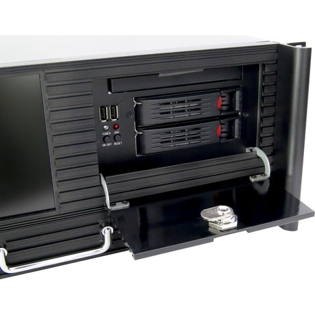 EAN 4260455644884 - Inter-Tech 4U 4452-TFT Estante Negro imagen 5