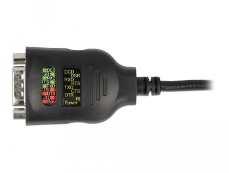 EAN 4043619904143 - DeLOCK 90414 cable de serie Negro 2 m USB Tipo C RS-232 DB9 imagen 4