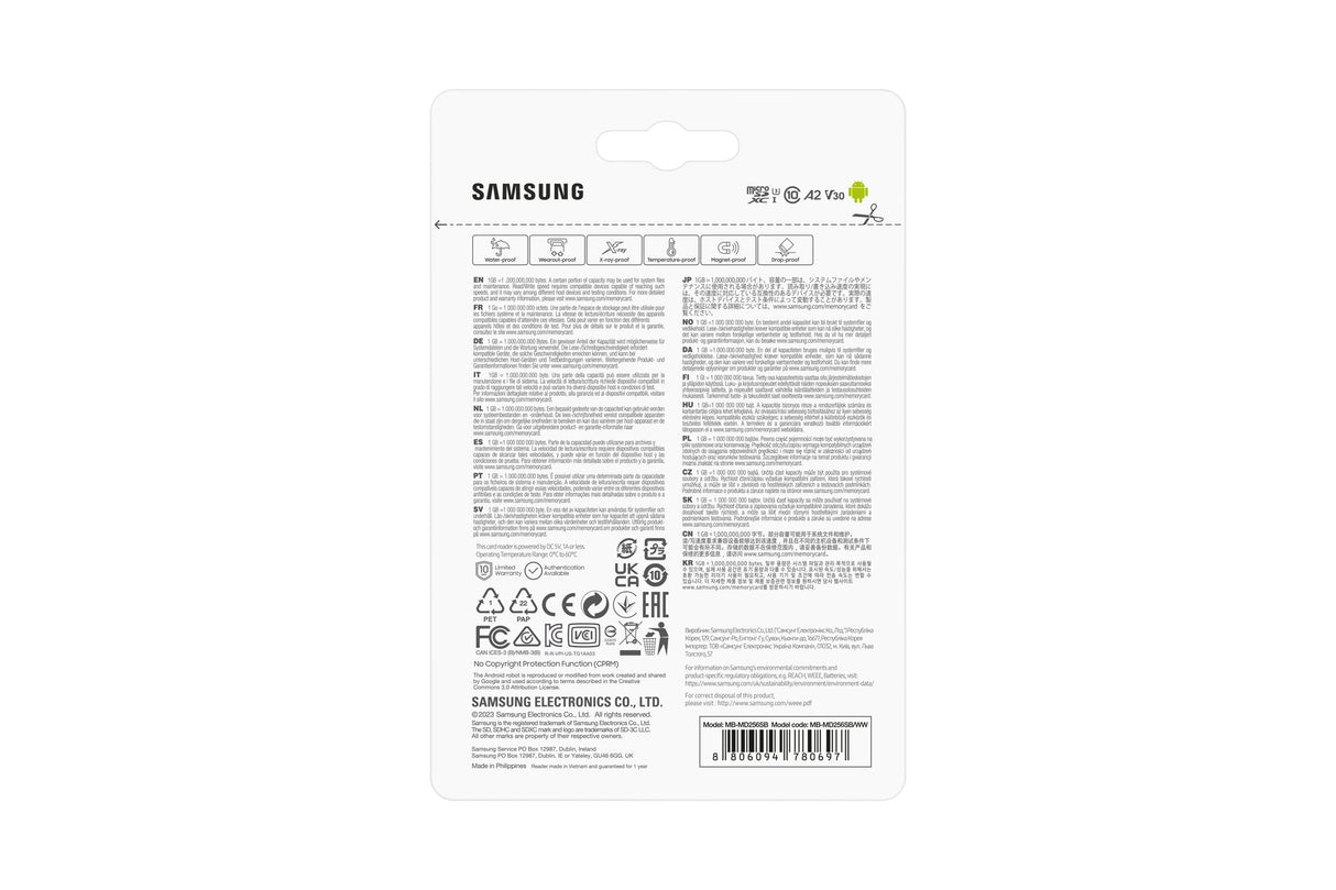 Samsung 256gb, Sb Pro Plus Microsd Card
