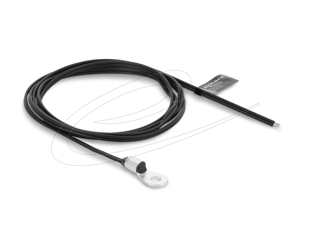 Delock Temperaturfühler-Cable M4 Mit 2 X Offenen Cableenden Xlpe Flach B25 85 3435k 1 M