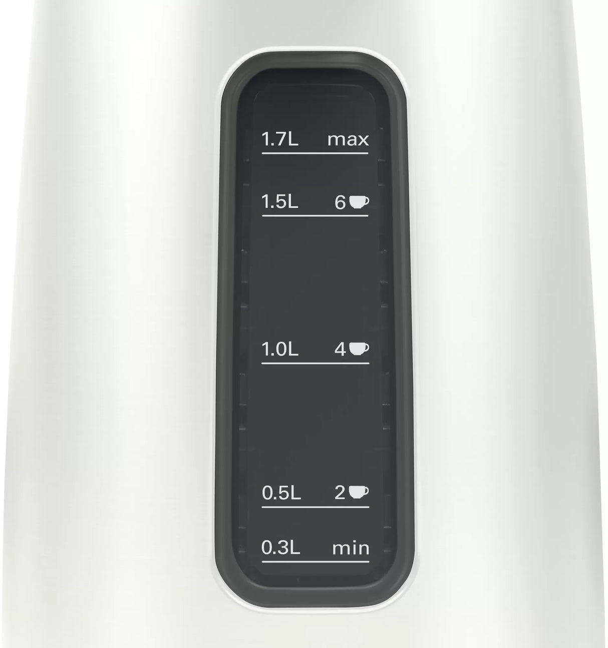EAN 4242005276493 - Bosch DesignLine tetera eléctrica 1,7 L 2400 W Negro, Plata imagen 5