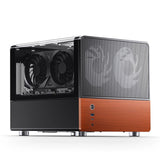 Jonsbo V12 Pc Carcasa, Mini-Tower, Micro-Atx - Negro
