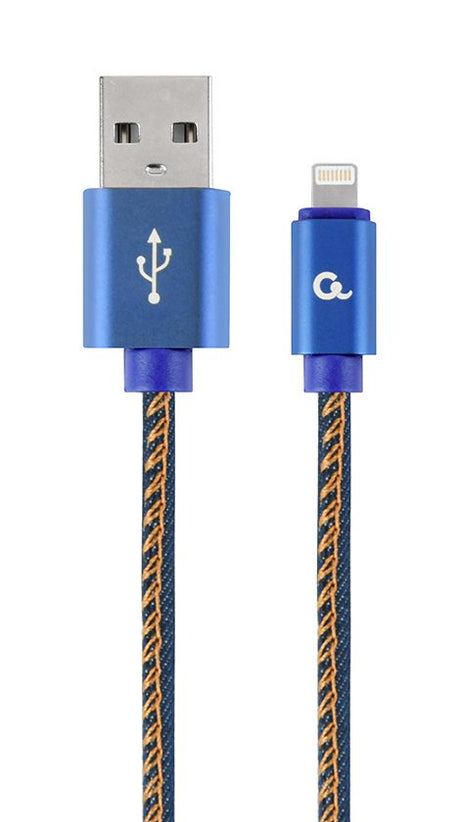 EAN 8716309107990 - Cablexpert CC-USB2J-AMLM-2M-BL cable de conector Lightning Azul imagen 2
