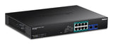 Trendnet 10-Port Gigabit Web Smart Poe++ Switch