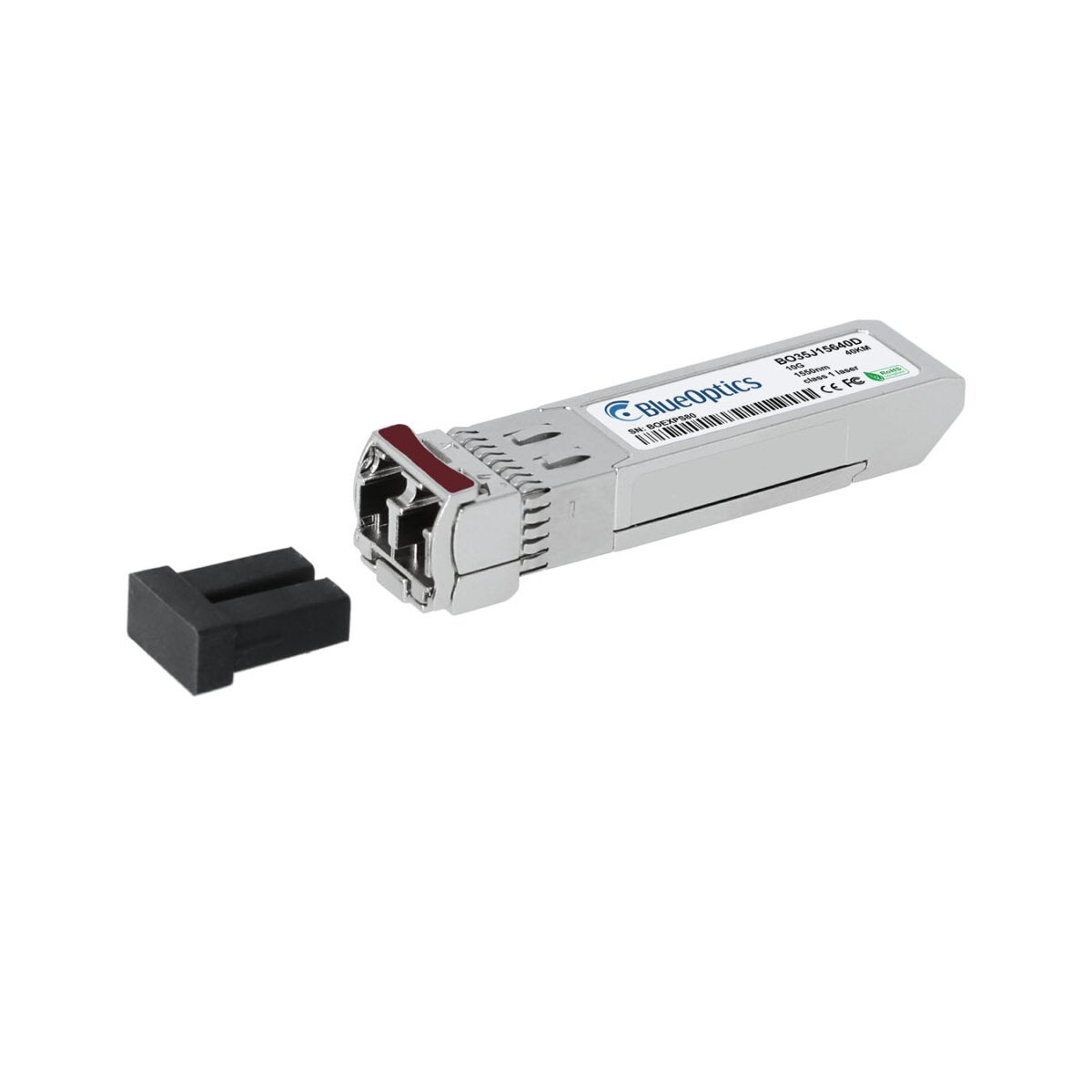 Blueoptics Huawei 02310cnf Blueoptics Bo35j15640d Sfp+ Transceiver, 10gbase-Er, Singlemode Fiber, 1550nm, 40km