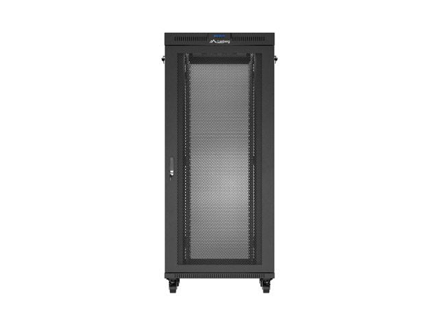 Lanberg Rack Cabinet 19 Free-Standing 37u 800x800 Flat Pack Mesh Door Lcd Black
