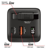 EAN 0023942322177 - Verbatim GaN Charger 65W Universal Negro Corriente alterna Carga rápida Interior imagen 8