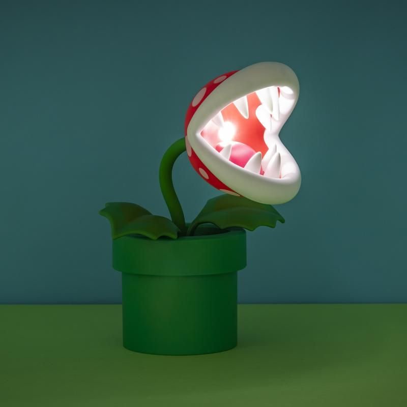 Lampara Planta Piraa Super Mario