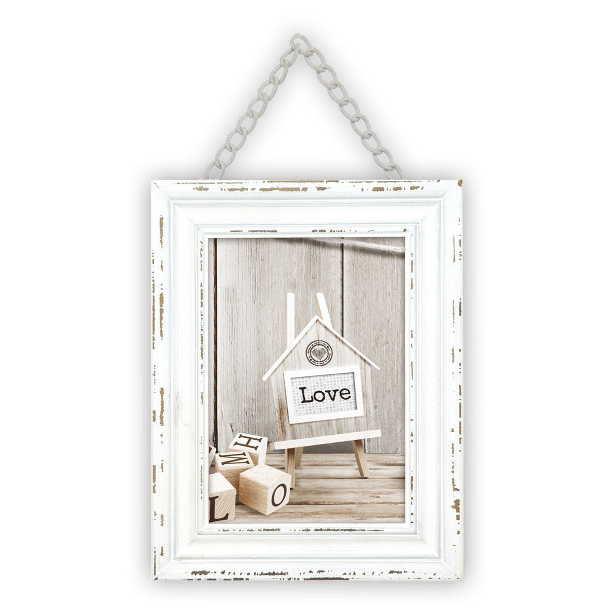 Zep Rivoli White 10x15 Wood Frame Sy946w