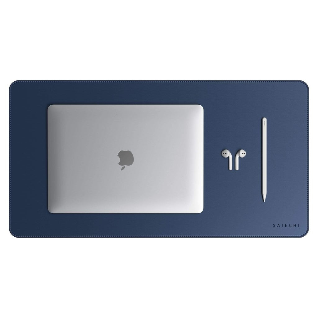 Satechi Eco Leather Desk Mat Blue