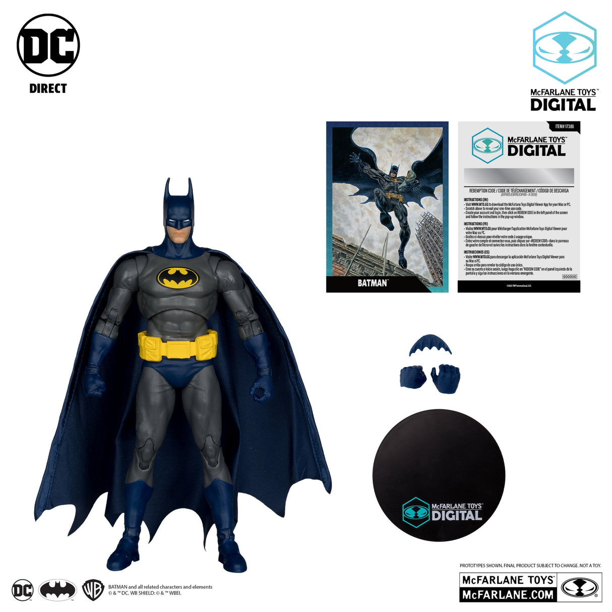 Mcfarlane Dc Direct Batman 7in Action Figure