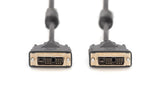 Assmann Electronic Dvi 5m Cable Dvi Dvi-D Negro