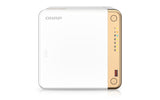 EAN 4711103081198 - QNAP TS-462-2G servidor de almacenamiento NAS Torre Intel® Celeron® N4505 2 GB DDR4 0 TB QNAP QTS Blanco imagen 2