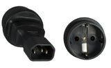 EAN 5711783344605 - Microconnect PE14CEEAD adaptador de enchufe eléctrico C14 Tipo F Negro imagen 1
