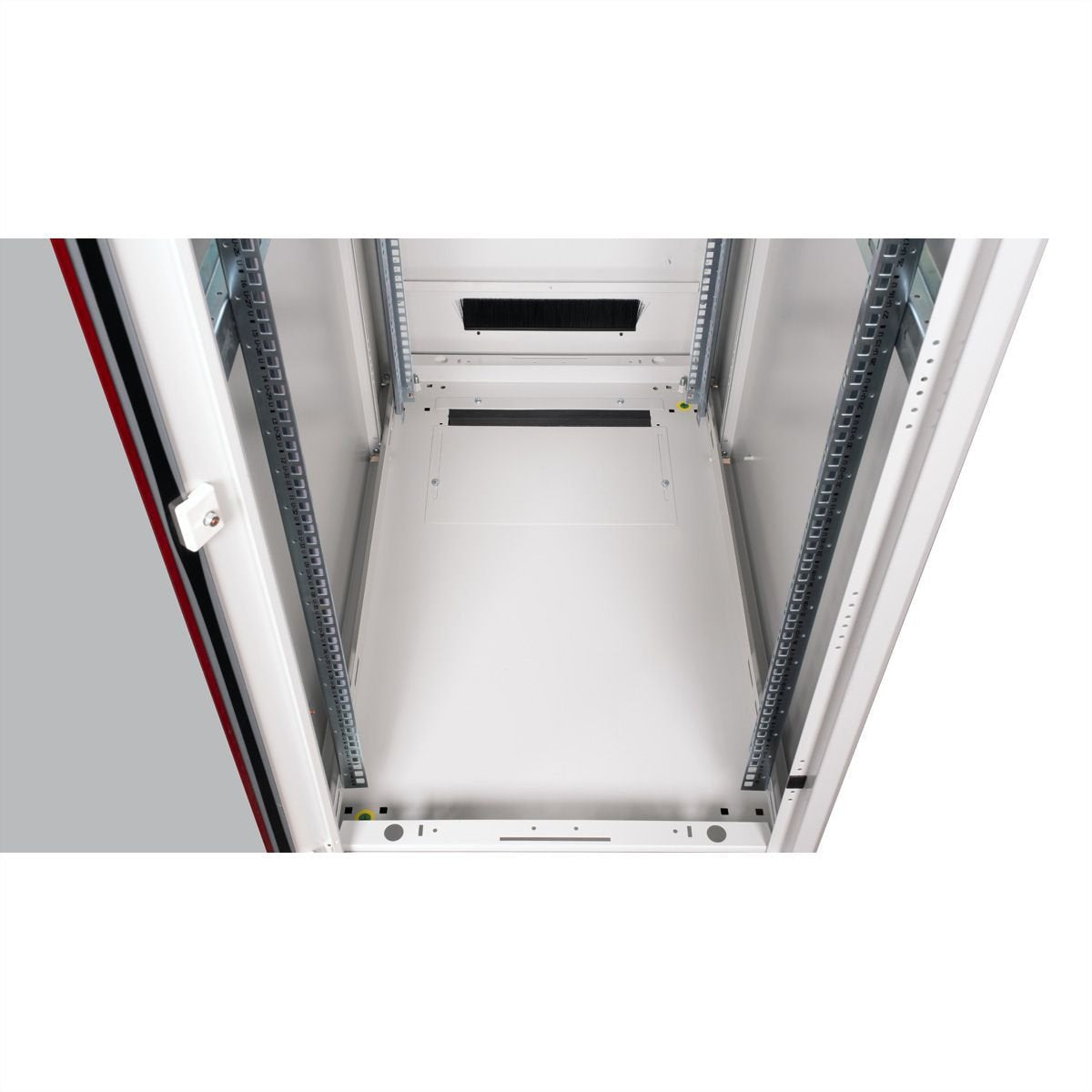 Roline 19-Zoll Netzwerkschrank Pro 42 He, 600x1000 Bxt Glastr Grau