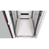 Roline 19-Zoll Netzwerkschrank Pro 42 He, 600x1000 Bxt Glastr Grau