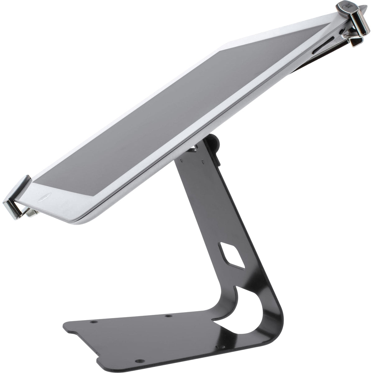 Soporte De Bloqueo Universal Para Tablet Inline Para 10" - 13" Con Cable De Bloqueo De Teclas De 4,4 Mm X 1,5 M De Diámetro