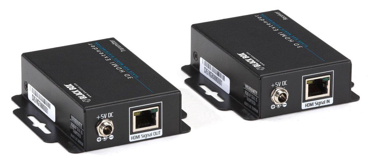Black Box Vx-Hdmi-Tp-3d40m Extensor Audio/Video Transmisor Y Receptor De Señales Av Negro