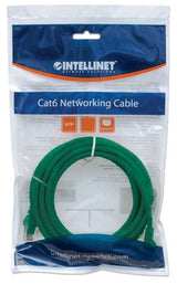EAN 0766623342469 - Intellinet 342469 cable de red Verde 0,5 m U/UTP (UTP) imagen 2