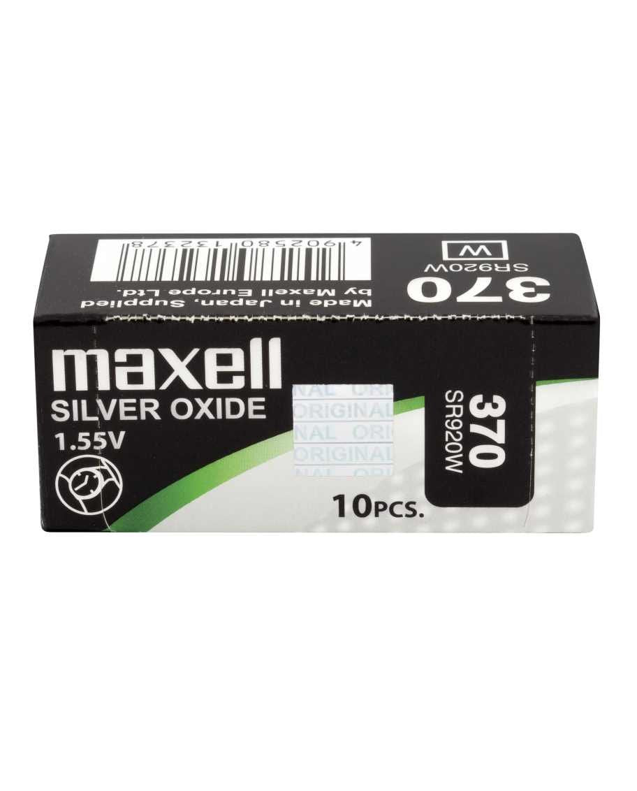 Maxell Pila Oxido Plata (370) Sr920w Blister*1 Eu 0% Mercurio