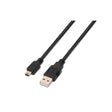 EAN 8436574700244 - AISENS A101-0025 cable USB USB 2.0 1,8 m USB A Mini-USB B Negro imagen 1