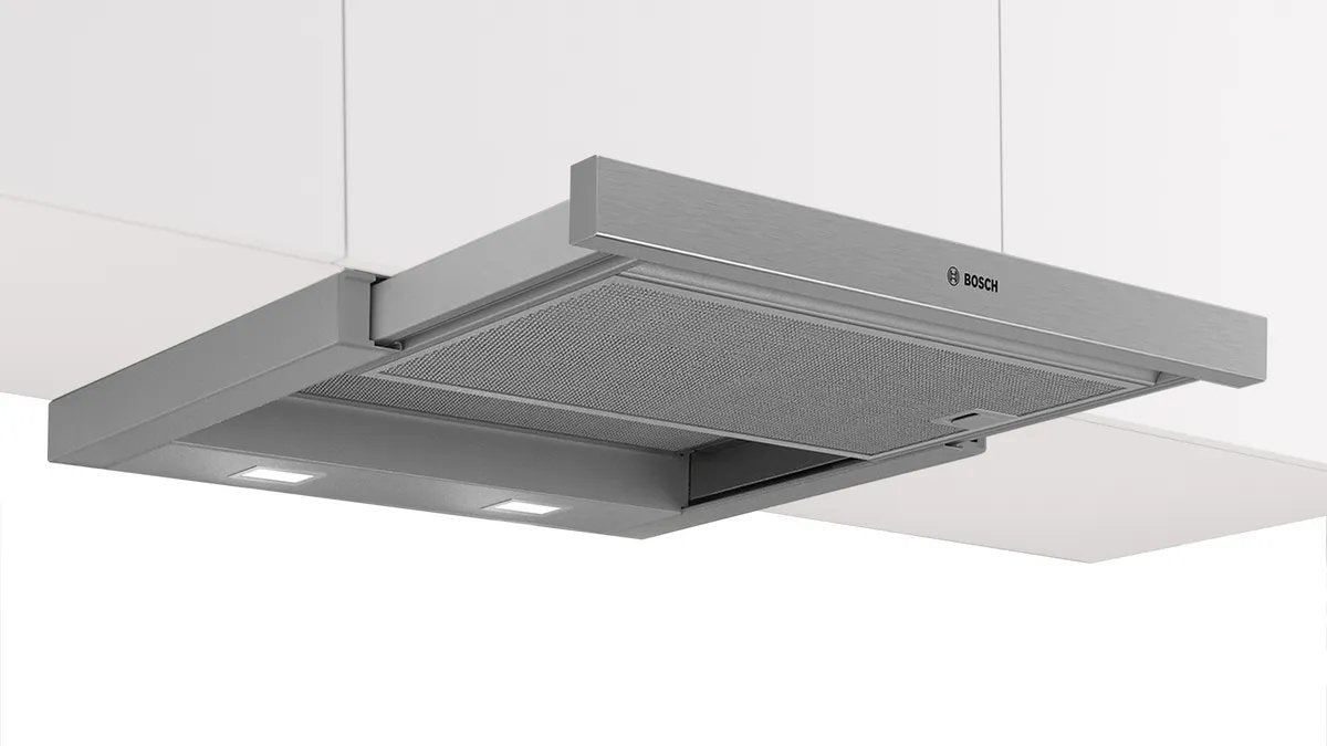 Bosch Home Dfl063w57 Serie 2, Campana Extractora Plateada, 60 Cm Dfl063w57
