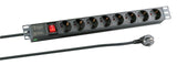 EAN 4049759203955 - EFB Elektronik EK631DE.2 base múltiple 2 m 8 salidas AC Interior Negro imagen 1