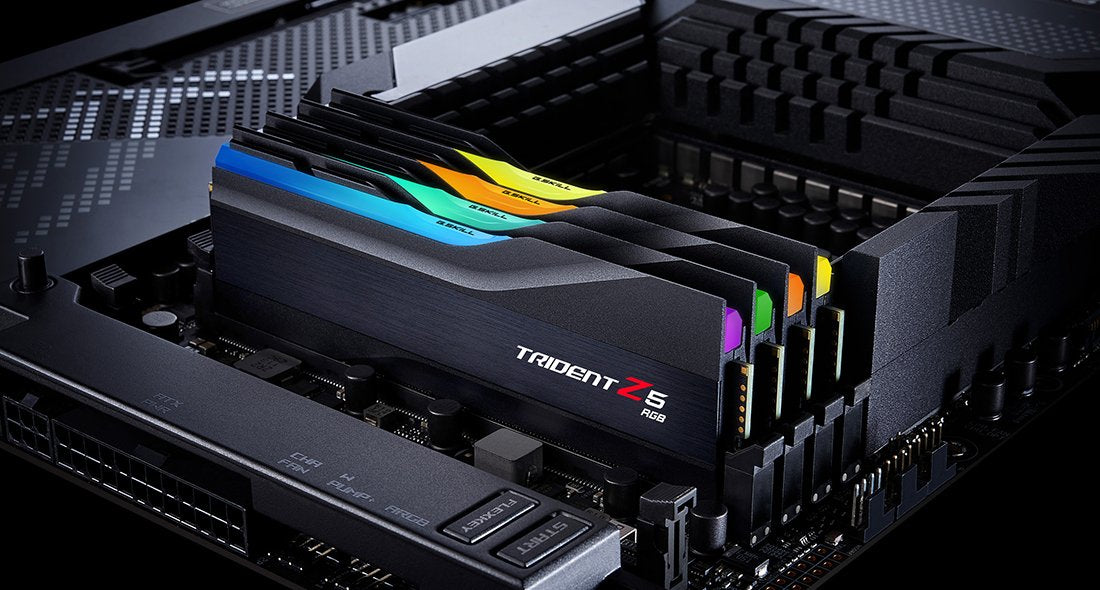 G.Skill Trident Z5 Rgb Ddr5 6000mhz 32 Gb 2x16gb Cl40 F5-6000j4040f16gx2-Tz5rk