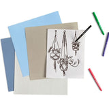 Cricut 2006258 Rotulador Fino Azul, Verde, Naranja, Rosa, Amarillo 5 Pieza(S)
