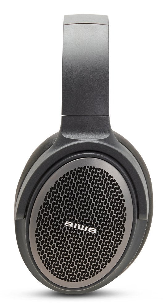 Auriculares Inalámbricos Aiwa Hst-250bt Tn Con Micrófono Bluetooth Gris