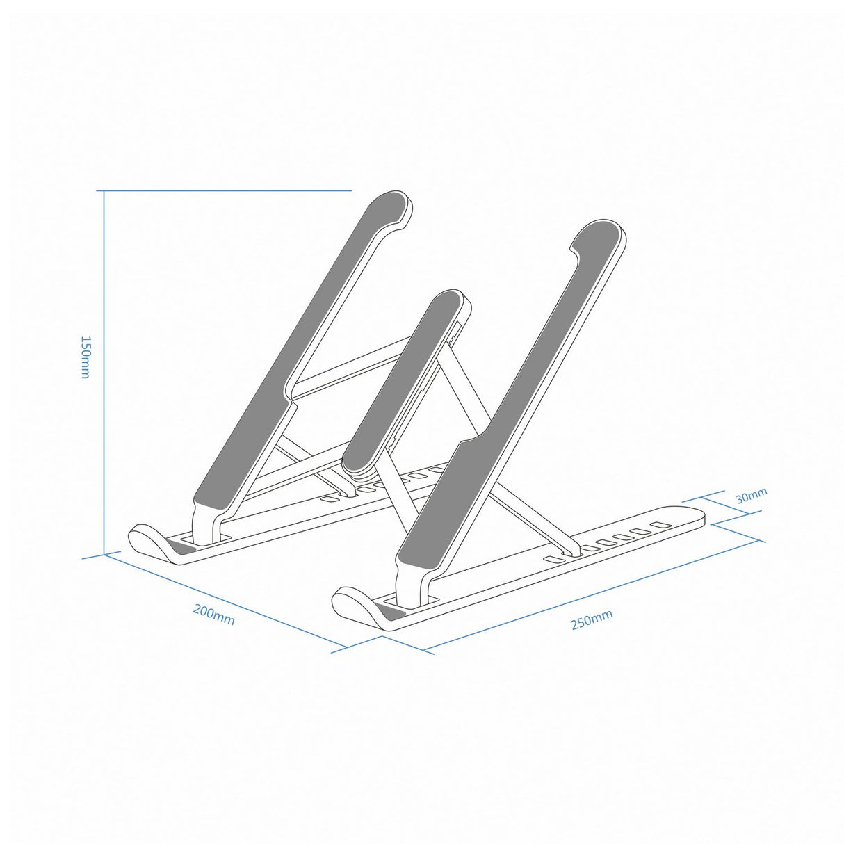 EAN 8436574705591 - AISENS LPS1M-101 soporte para ordenador portátil 38,1 cm (15") imagen 7
