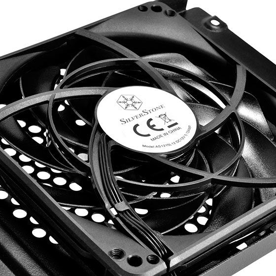 Caja Pc Silverstone Sst-Ml06b-E Silent Milo Slim Htpc Mini-Itx, Negro