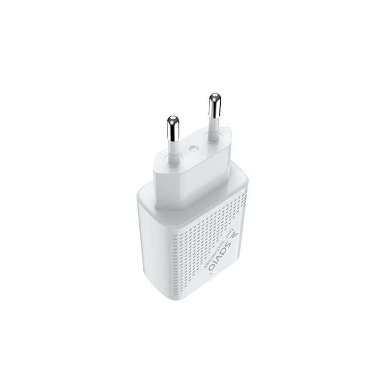 EAN 5901986046806 - Savio LA-05 cargador de dispositivo móvil Smartphone Blanco Corriente alterna Carga rápida Interior imagen 9