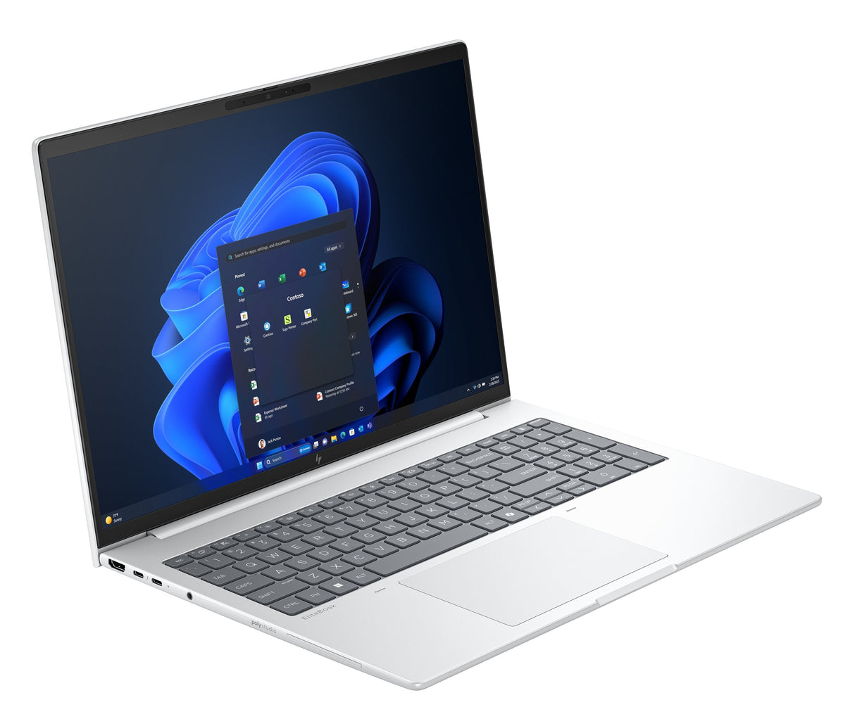 Hp Elitebook 8 G1i Notebook Ai Diseño De Bisagra En 174 Grados Intel Core Ultra 7 255h / Hasta 5.1 Ghz Win 11 Pro Arc Graphics 140t 64 Gb Ram 1 Tb Ssd Nvme 16" Ips 1920 X 1200 Wi-Fi 7 Bluetooth Nfc Plata Glaciar Kbd: Español Con