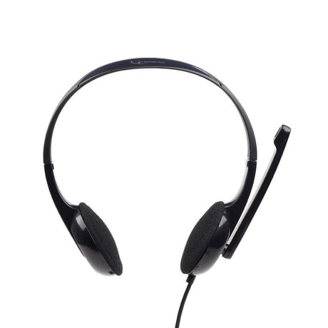 EAN 8716309079884 - Gembird MHS-002 auricular y casco Auriculares Alámbrico Diadema Llamadas/Música Negro, Rojo imagen 9