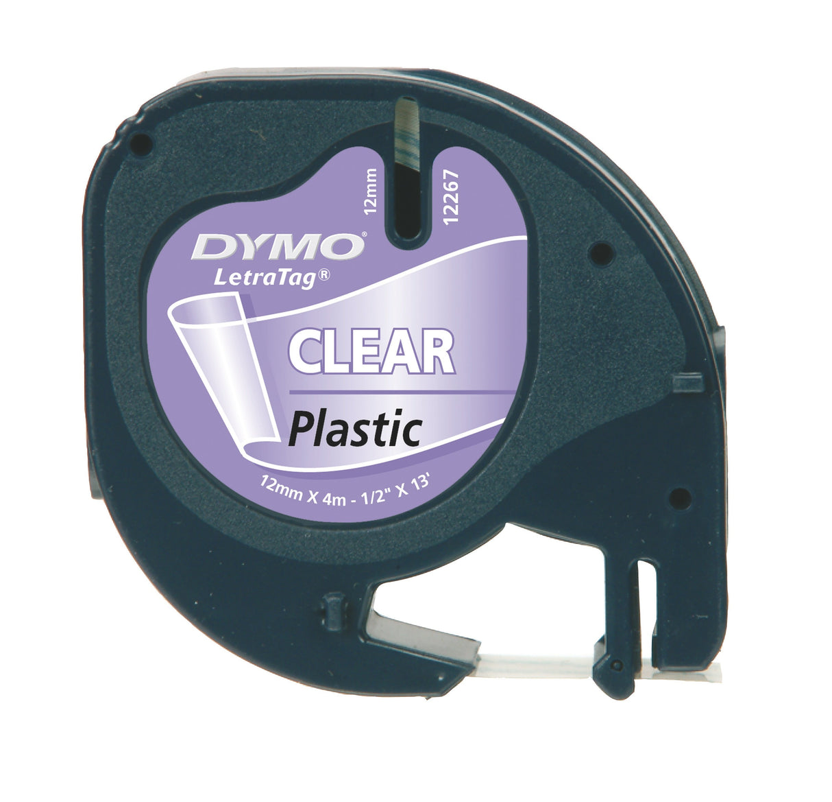 EAN 5411313122672 - DYMO S0721530 cinta para impresora de etiquetas Negro sobre transparente imagen 1