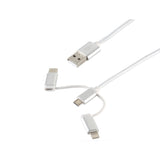 S-Conn 14-50067 Cable Usb 1 M Usb 2.0 Usb A Micro-Usb B Blanco