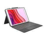 Logitech Combo Touch, Qwerty, Nórdico, Touchpad, Mini, 1,8 Cm, 1 Mm