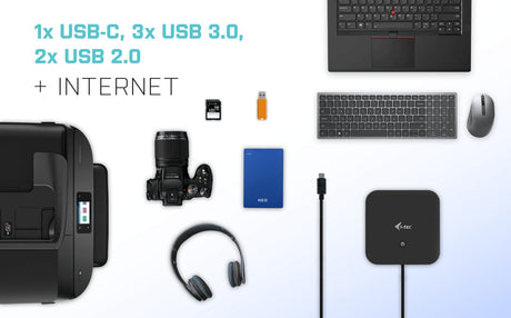 EAN 8595611703683 - i-tec C31DUALDPDOCKPD base para portátil y replicador de puertos Alámbrico USB 3.2 Gen 1 (3.1 Gen 1) Type imagen 15