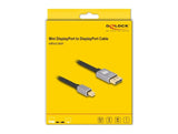 EAN 4043619810925 - DeLOCK Mini DisplayPort - DisplayPort Kabel 2 m Gris imagen 3