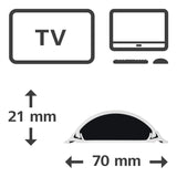 Cable Duct White