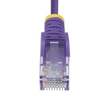 Startech.Com N6pat250cmpls Cable De Red Púrpura U/Utp (Utp)