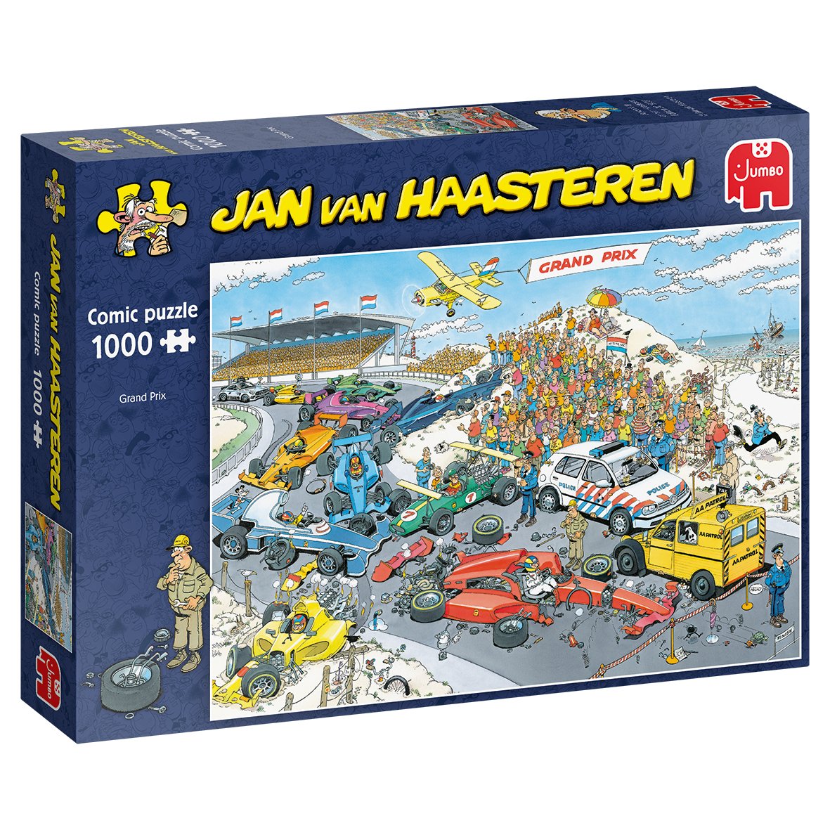 Jumbo Jan Van Haasteren Formel 1 Der Start 1000 Teile Puzzle (19093)