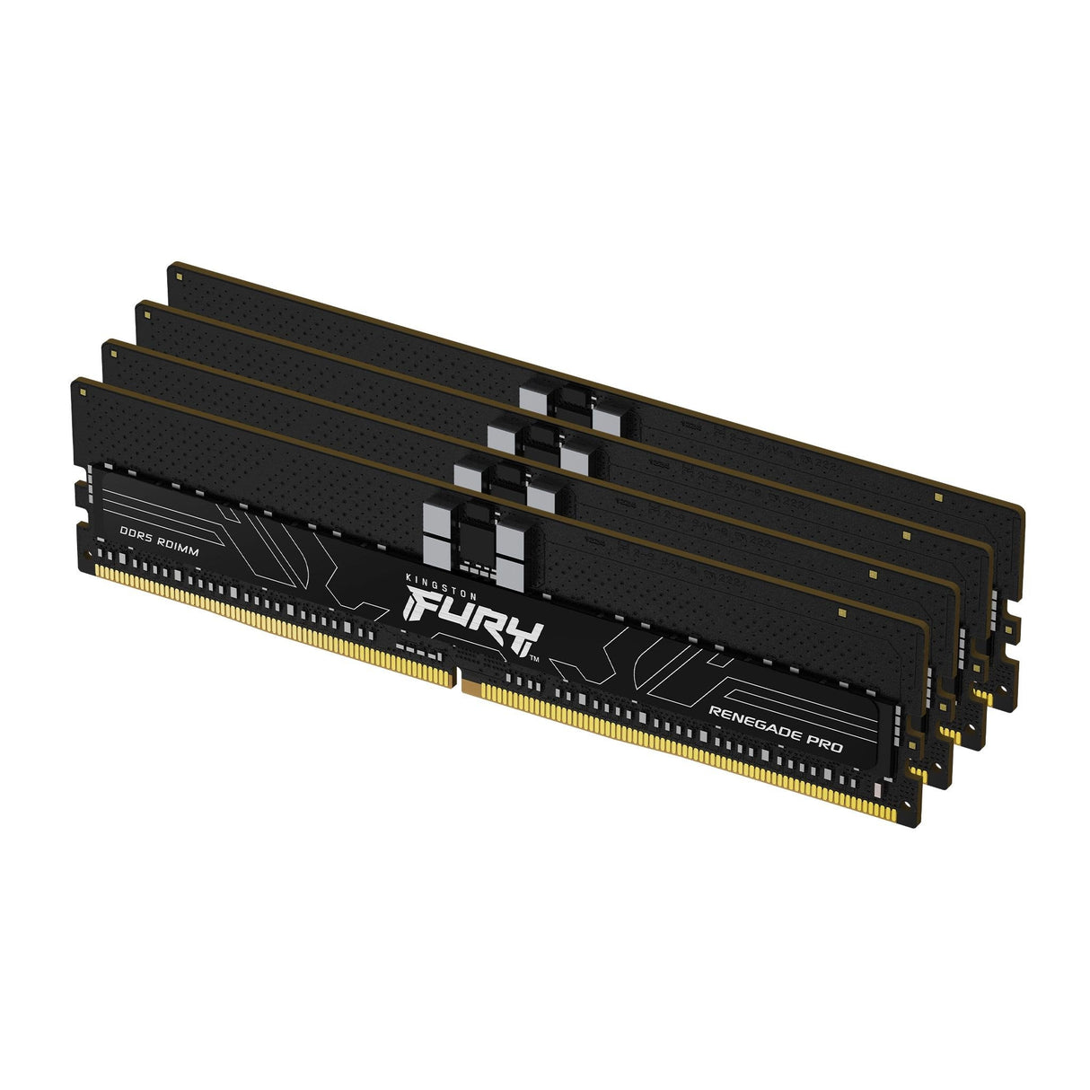 Kingston Fury 64gb Ddr5-5600 (4x 16 Gb) Kit Cuádruple Renegade Pro, Intel Xmp Kf556r36rbk4-64