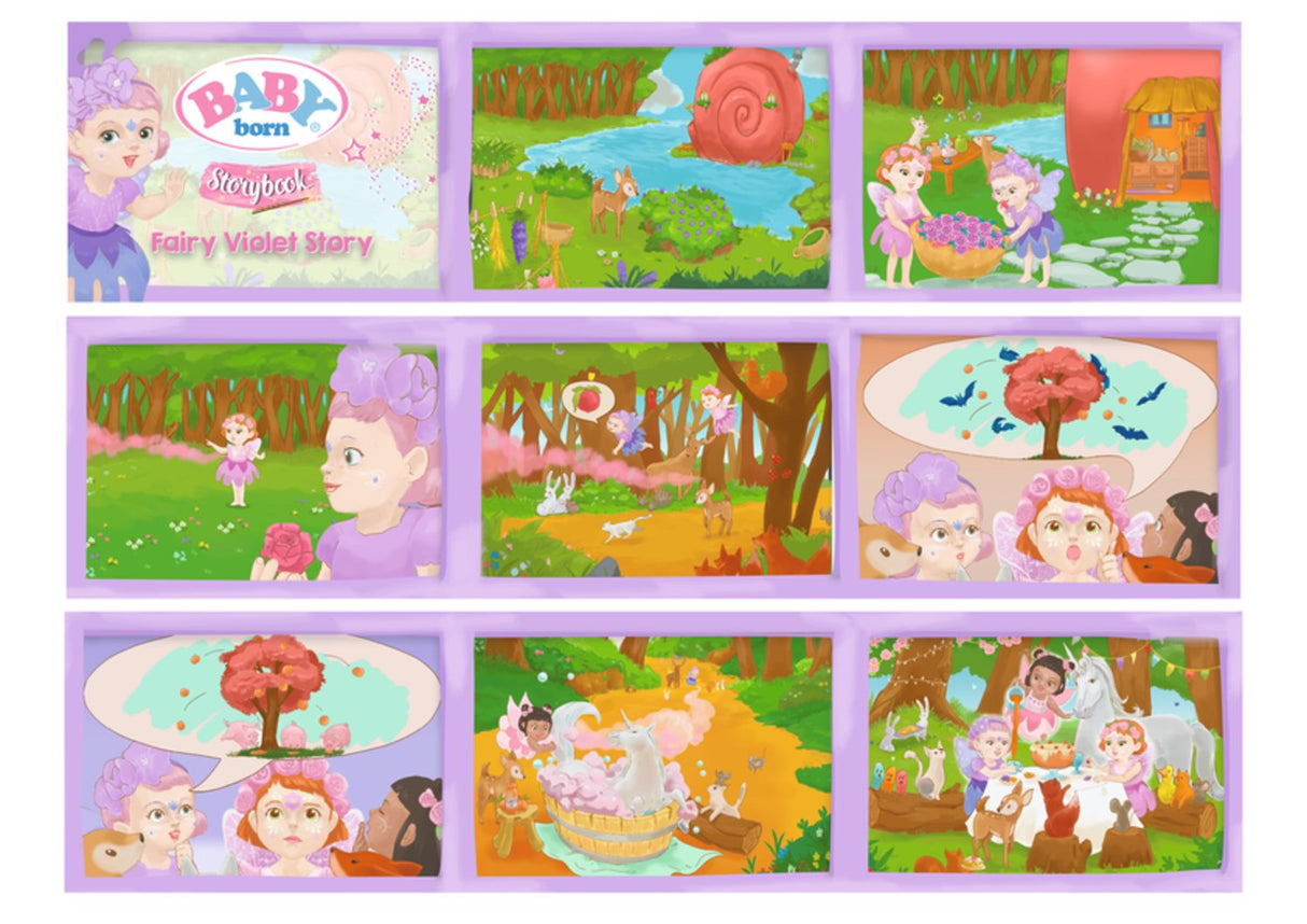 EAN 4001167833780 - BABY born Storybook Fairy Violet imagen 28