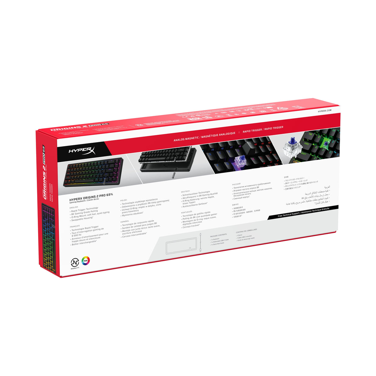 Klawiatura Origins 2 Pro 65 Gaming Keyboard - Bn7s3aa#Aba