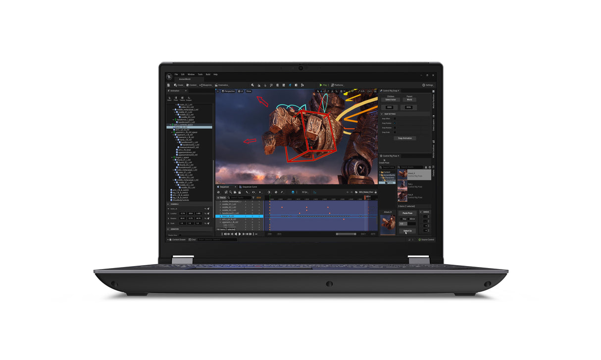 EAN 198153484195 - Lenovo ThinkPad P16 Gen 2 Intel® Core™ i7 i7-14700HX Estación de trabajo móvil 40,6 cm (16") WQXGA 32 GB D imagen 4